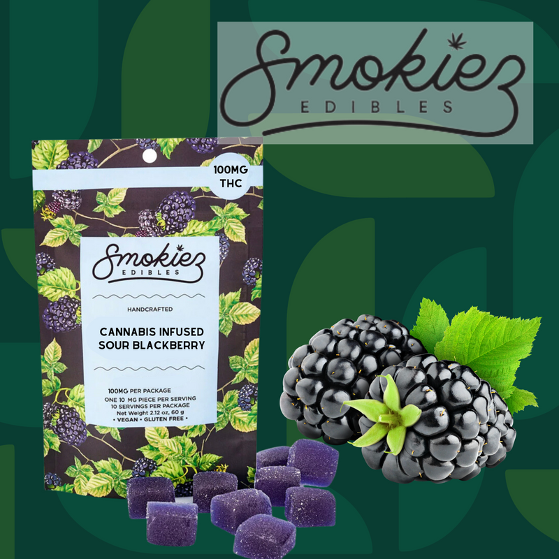 SMOKIEZ SOUR BLACKBERRY 500MG (I)