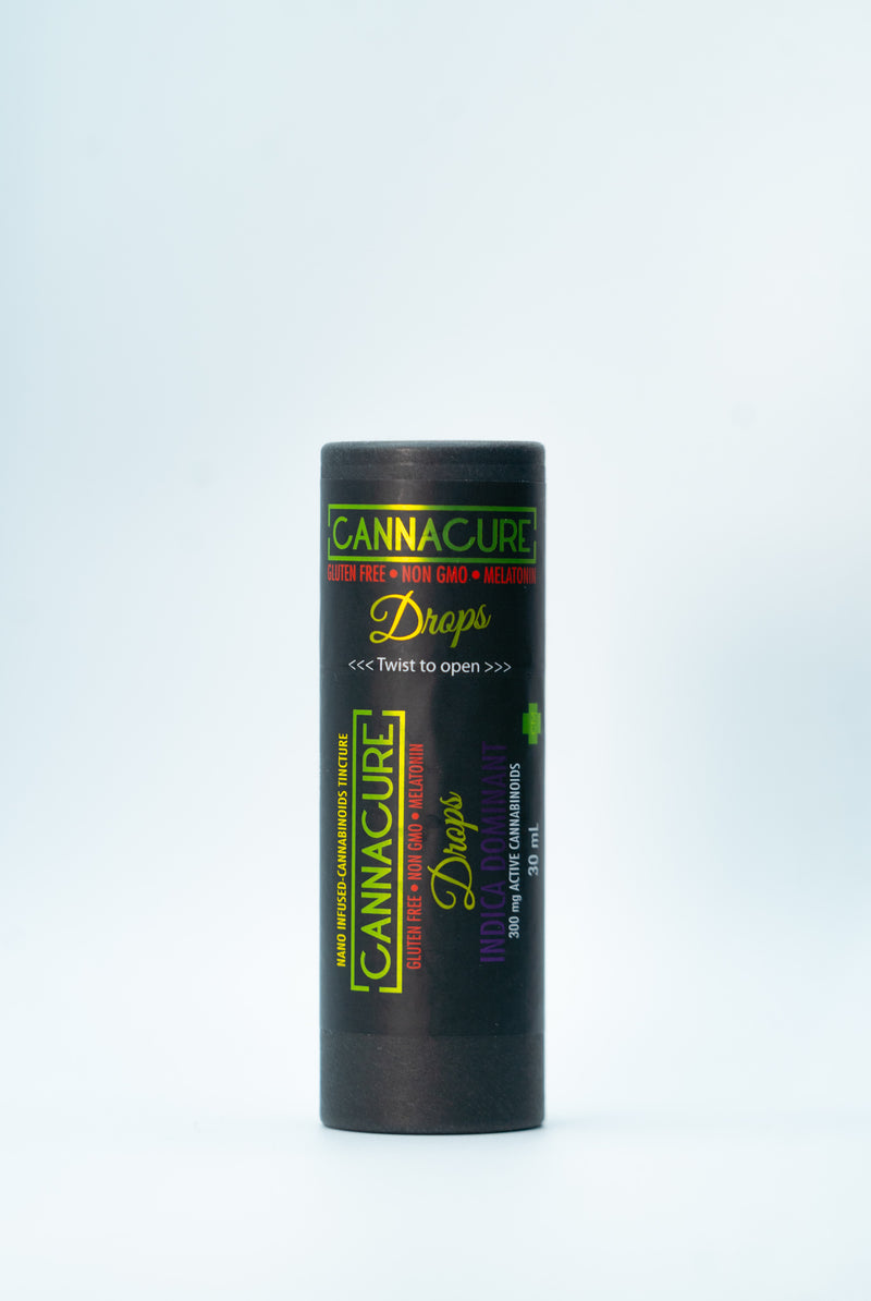 Cannacure Drops INDICA with CBN 30ML