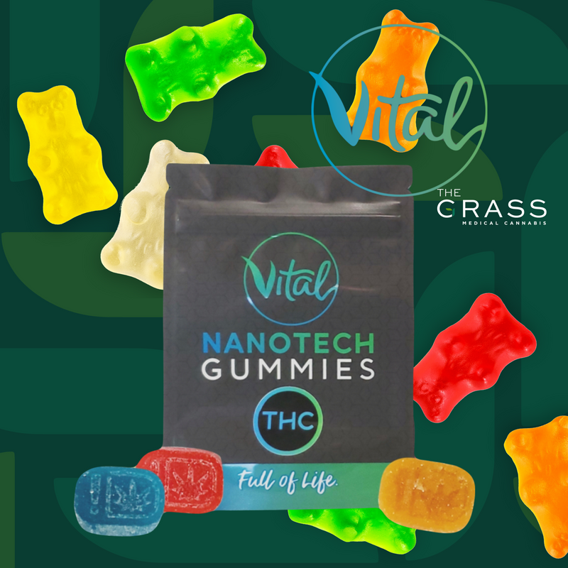 NANOTECH ASSORTED GUMMIES 10MG X 5 = 50MG Vital