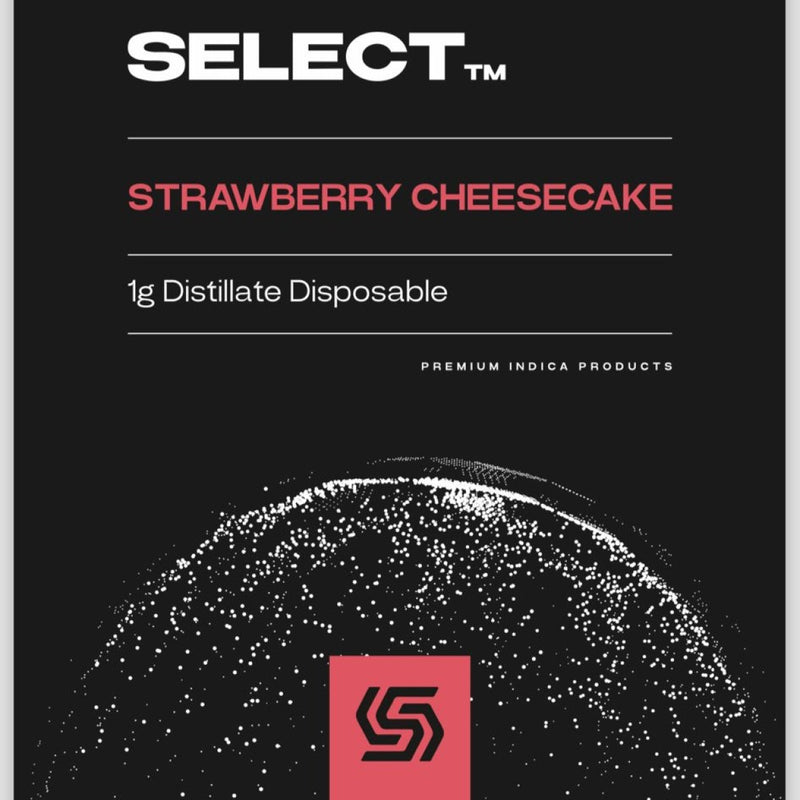 Select Strawberry Cheesecake 1G Disposable