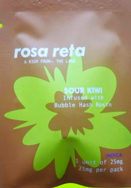 Sour kiwi Rosa Reta 25mg