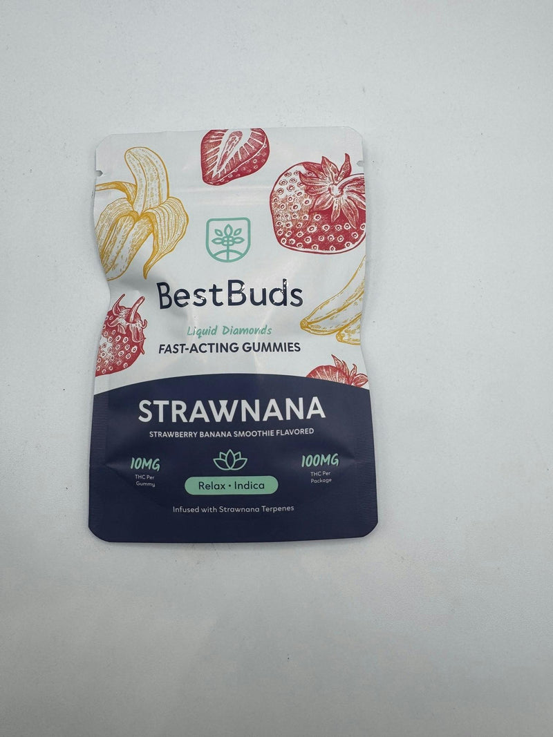 Strawnana 100MG Gummies