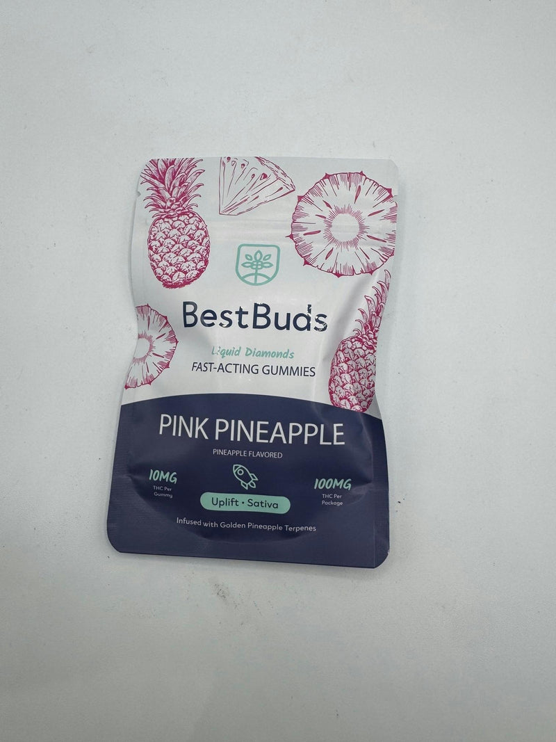 Pink Pineapple 100MG Gummies