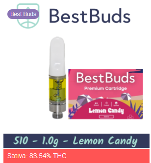 Lemon Candy - 1 Gram Cartridge