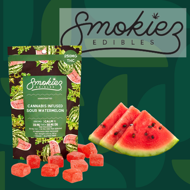 SMOKIEZ SOUR WATERMELON 250MG (H)