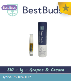 Grapes & Cream - 1 Gram Resin Cartridge
