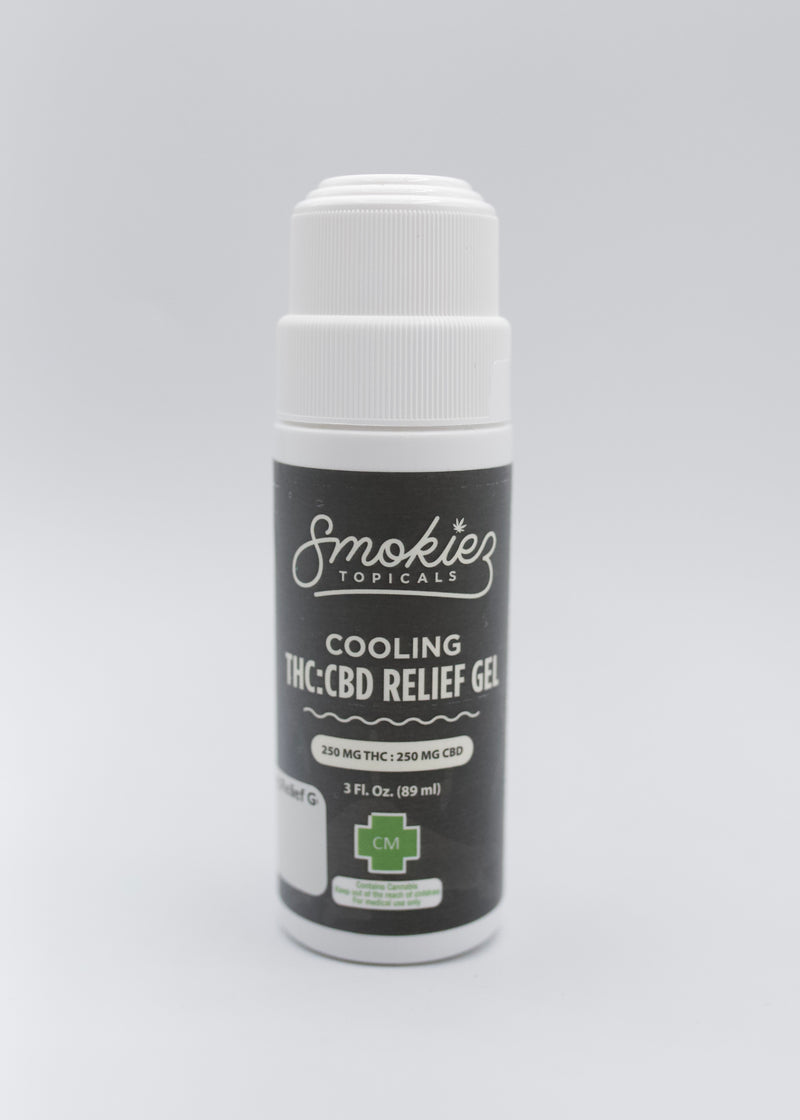 SMOKIEZ 1:1 COOLING RELIEF GEL - 250MG